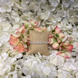 Blue Moonstone Crystal Bracelet #648